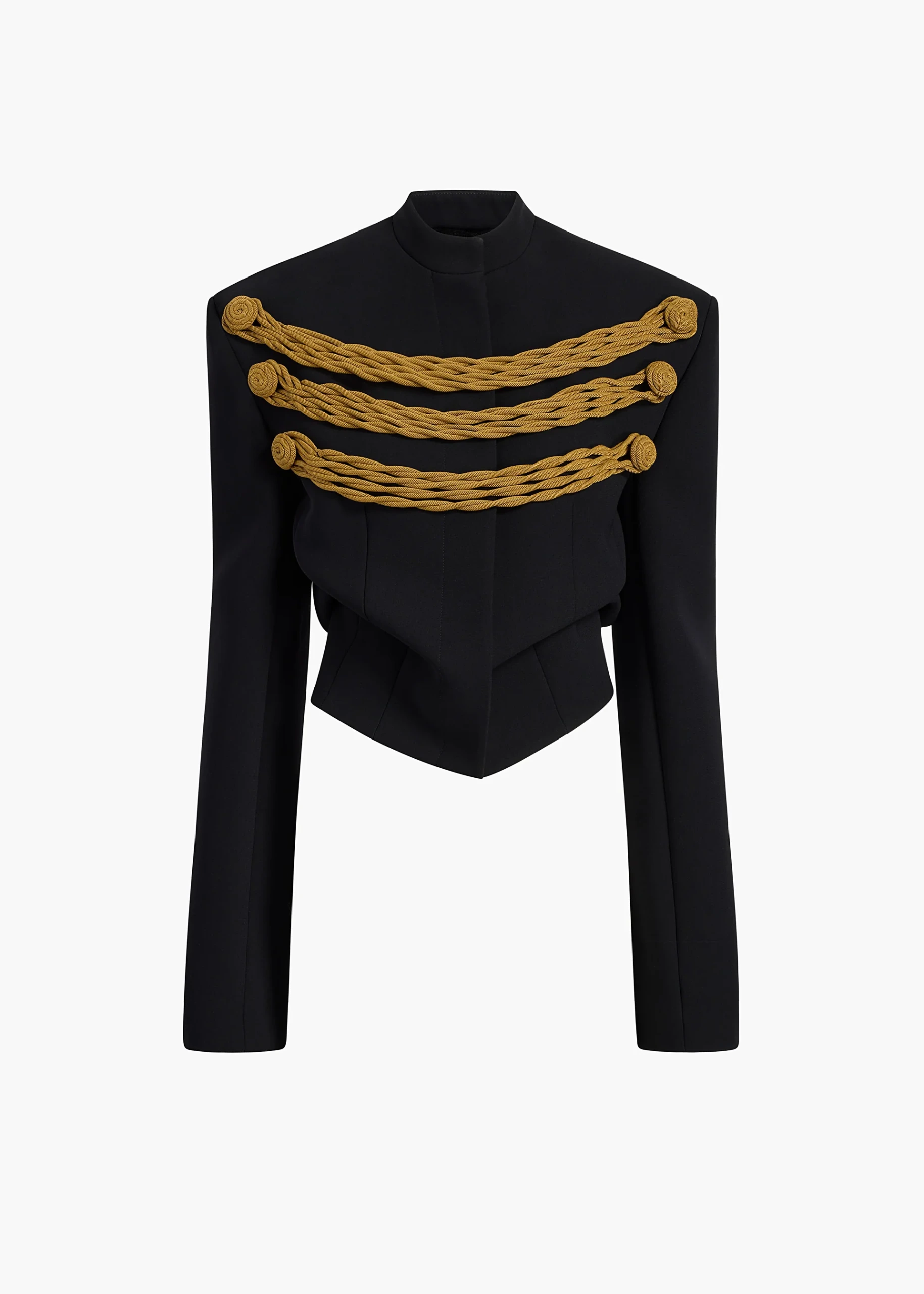 Khaite, York Jacket With Cord Embroidery