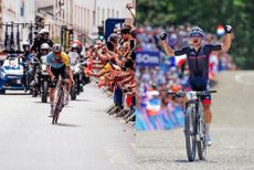 Remco Evenepoel and Tom Pidcock