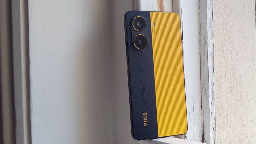 The Xiaomi Poco X7 Pro on a window sill.