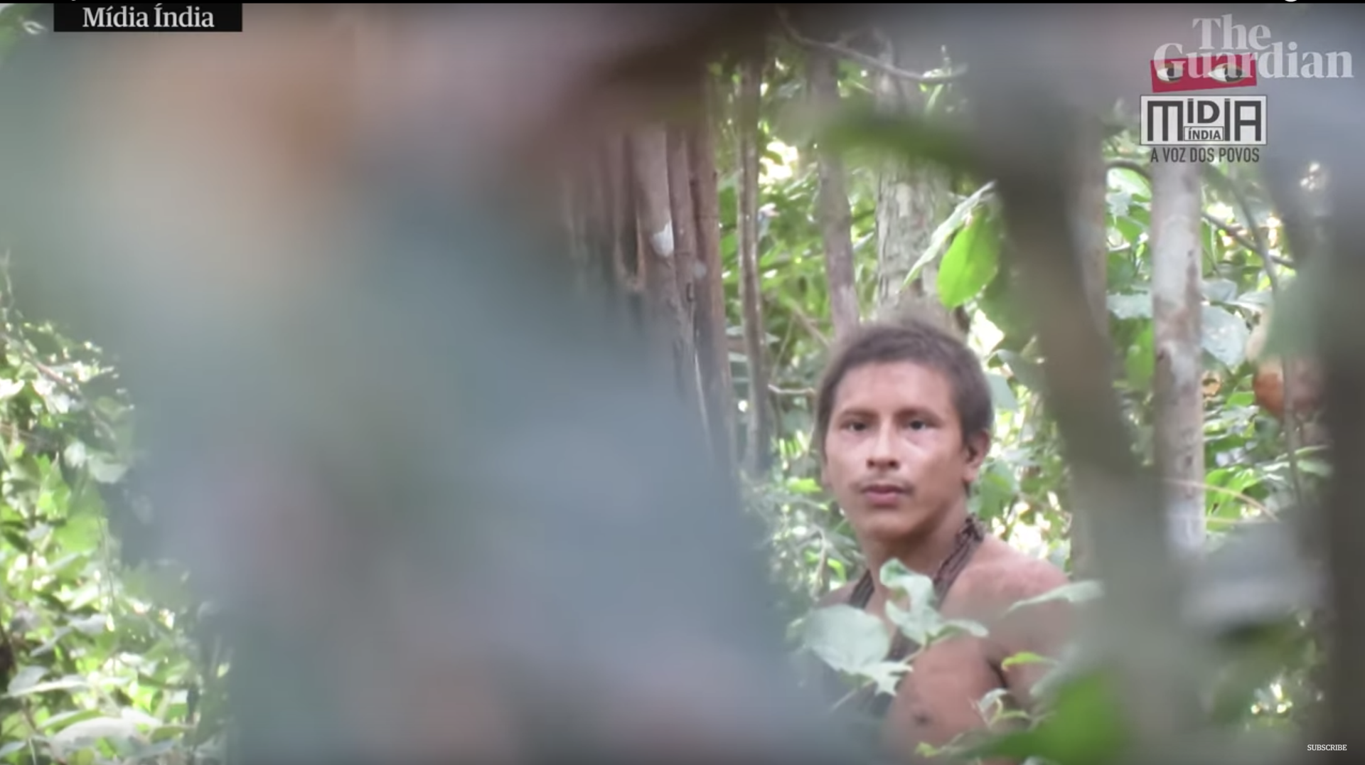 New Footage Shows Uncontacted Amazon Tribesman From The World S Most Threatened Tribe Live