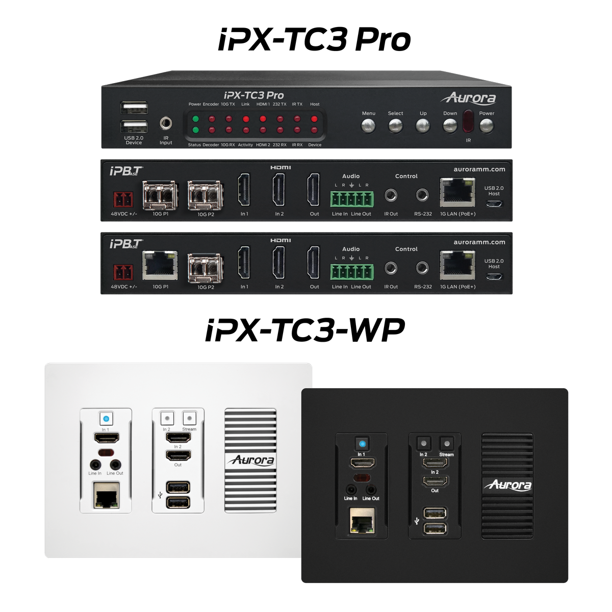 Aurora Multimedia IPX-TC3 Series