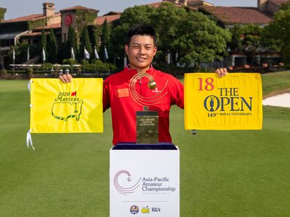 Yuxin Lin will play 2020 Masters and 149th Open Championship