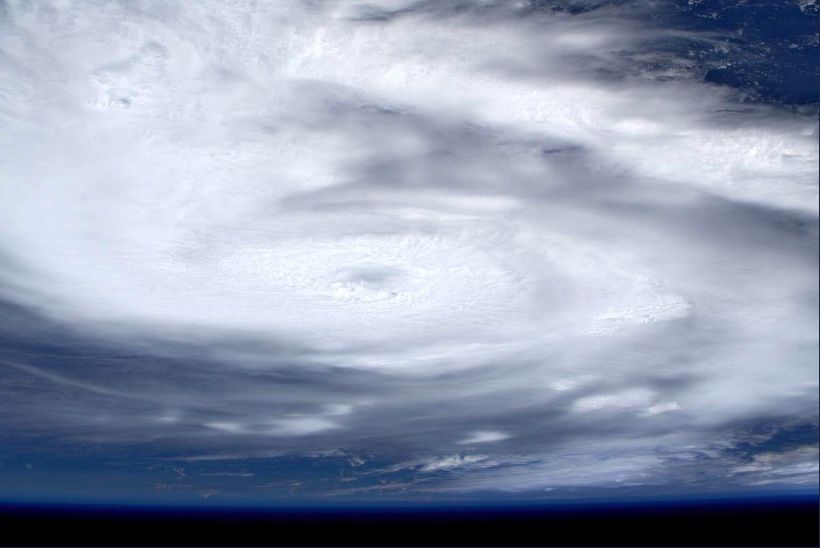 Astronaut Spots Eye of Hurricane Dorian from Space Station