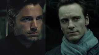 Ben Affleck as Batman/Bruce Wayne in Batman v Superman: Dawn of Justice, Michael Fassbender starring in Shame