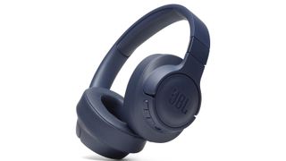 Best headphones for music: JBL Tune 750BTNC headphones in blue