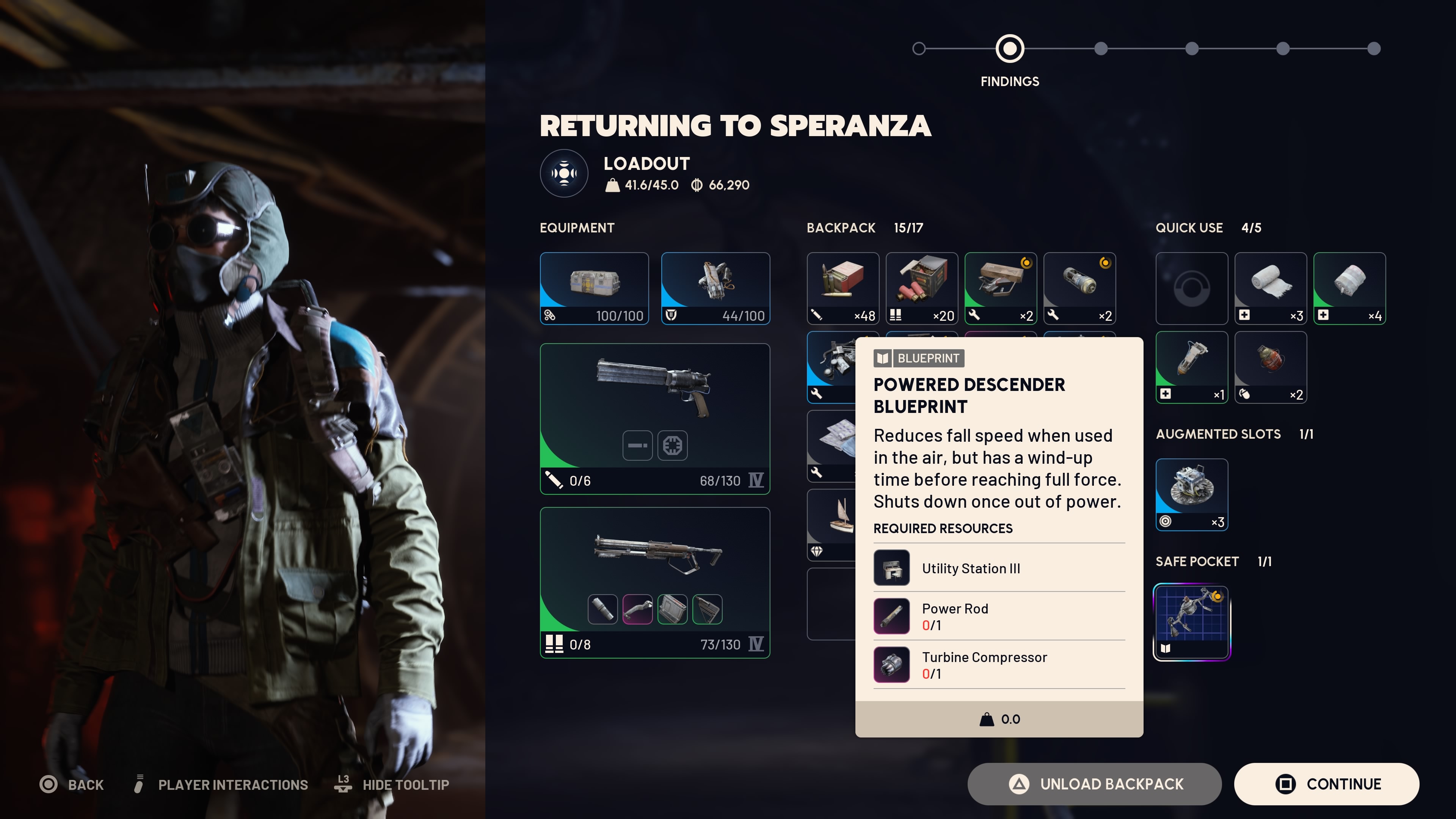 The Powered Descender in Arc Raiders