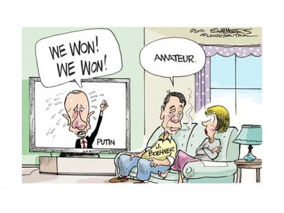 Putin's crying shame