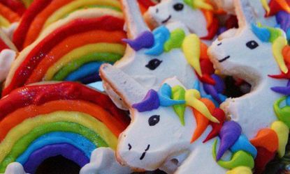 unicorns and rainbows