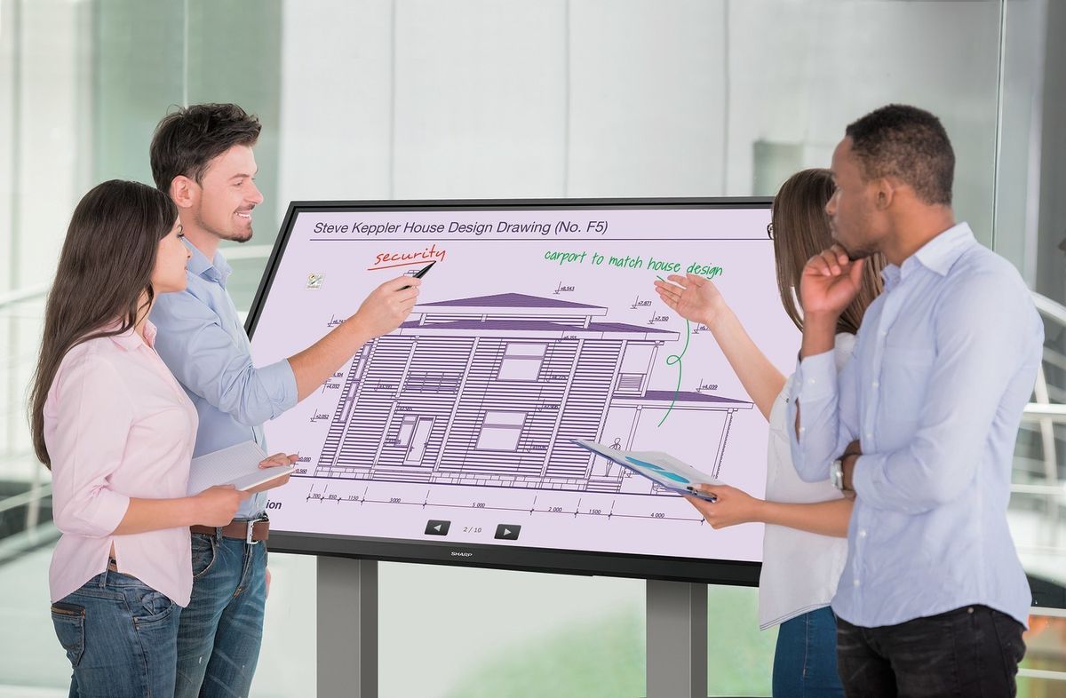 Sharp launches three new 4K Ultra HD resolution large-format Aquos Board interactive display systems