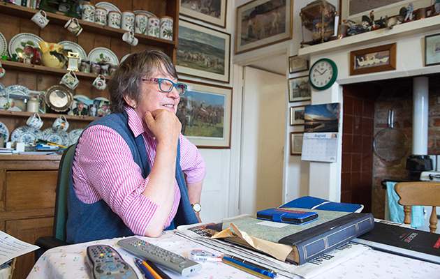 At home with Henrietta&hellip;