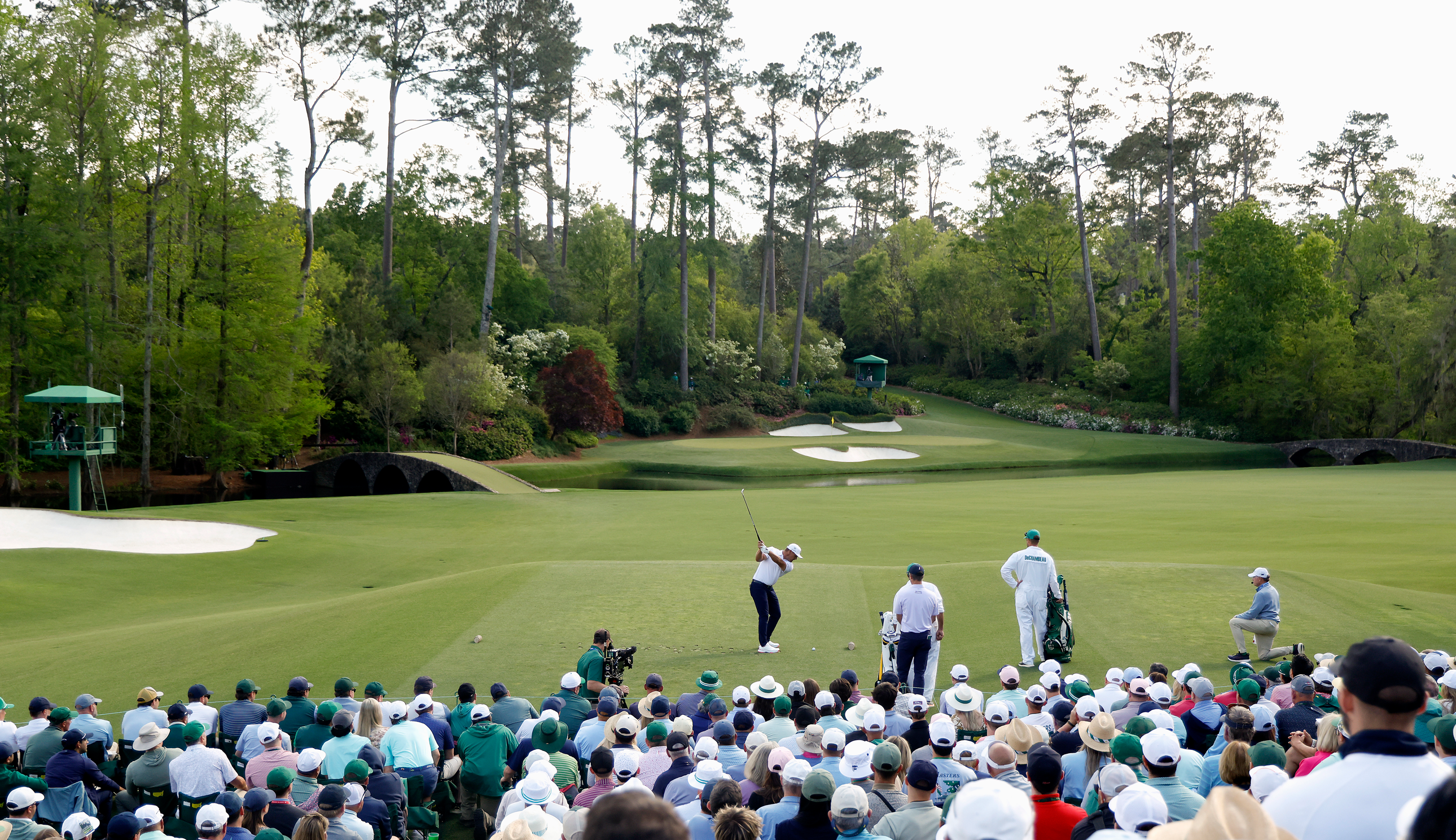 The 12th hole at Augusta National
