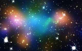 Dark Matter Core Defies Explanation in Hubble Image