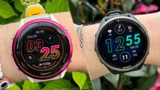 a photo of the Garmin Forerunner 570 vs Garmin Forerunner 965