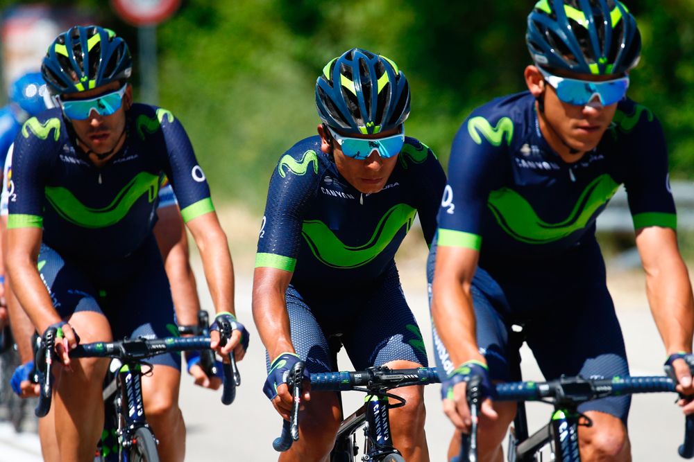 Movistar set the pace for Nairo Quintana