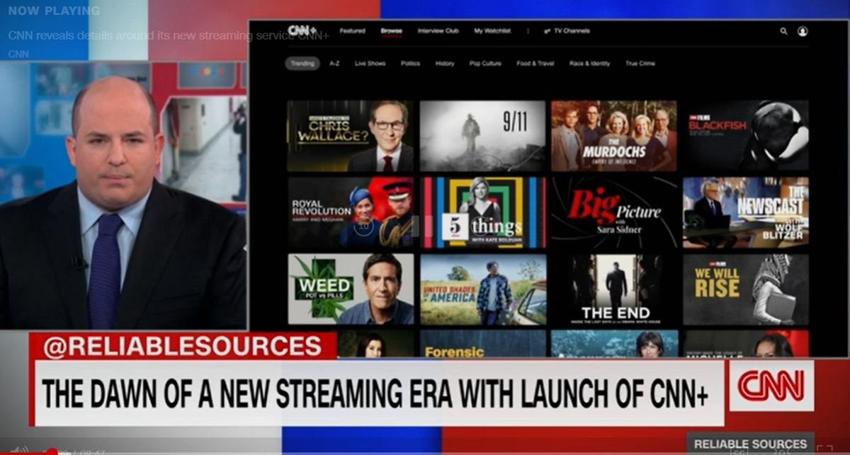 CNN Plus Launch Gets 'Reliable Sources' Plug | Next TV