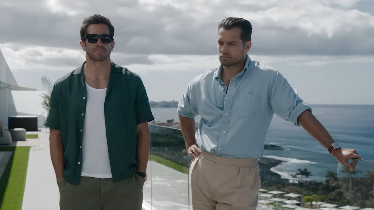 Jake Gyllenhaal and Henry Cavill in In the Grey