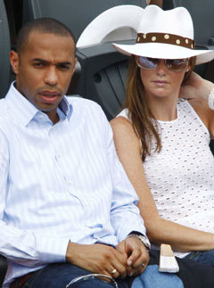 News: Thierry Henry's wife could net £12 million in divorce