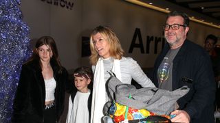 Kate Garraway with her husband Derek Draper, and children Darcey Draper and William Draper