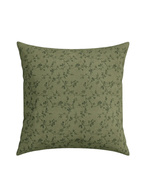 Britt Bengoechea Print Linen Cotton Pillow Cover