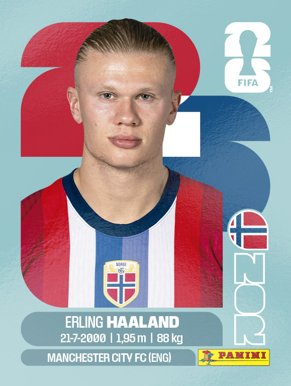 Erling Haaland sticker