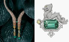 diamond jewellery from Cartier high jewellery Le Voyage Recommence