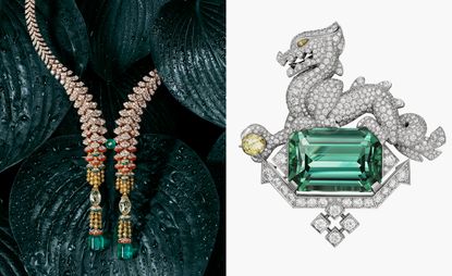 Necklaces Shine in Cartier's New High Jewelry