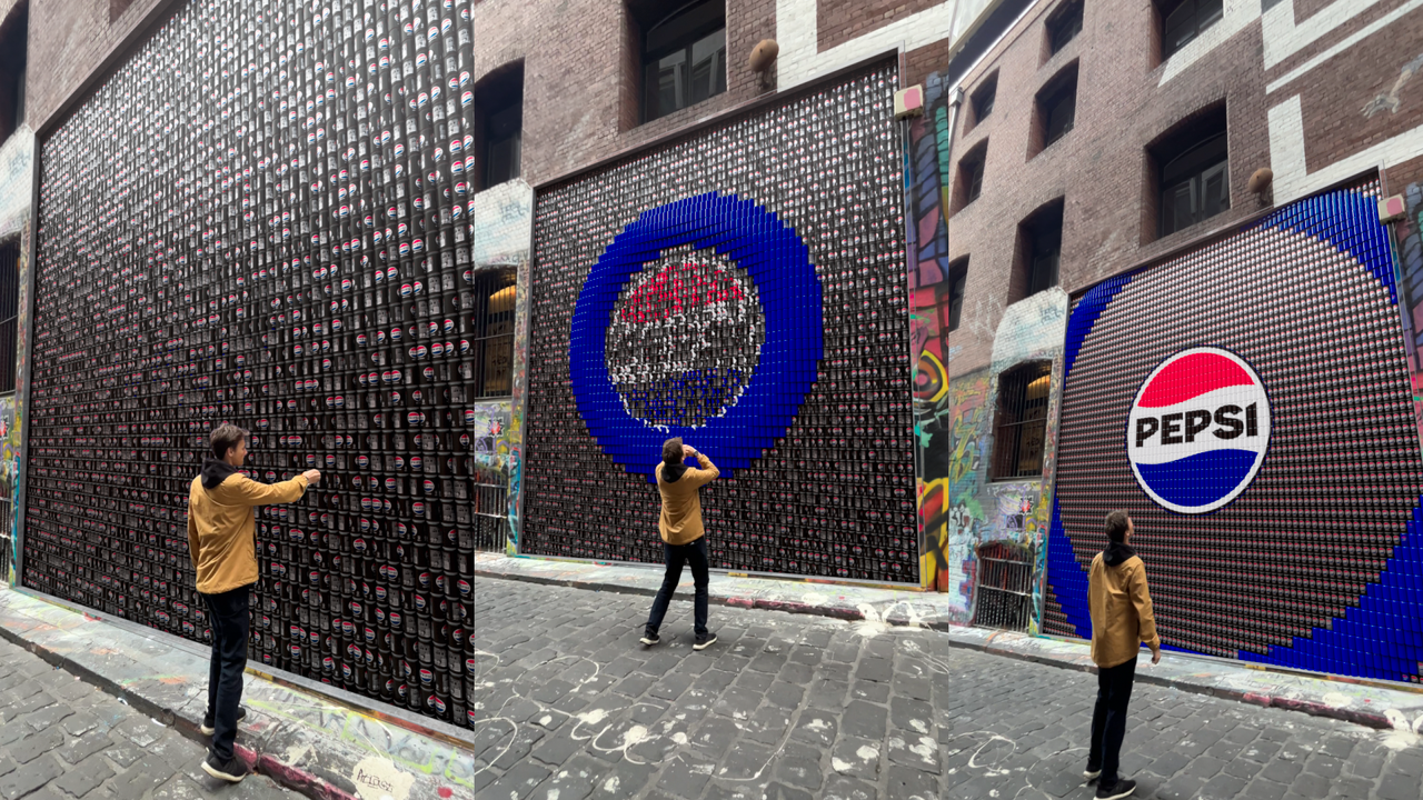 Pepsi debut Australia