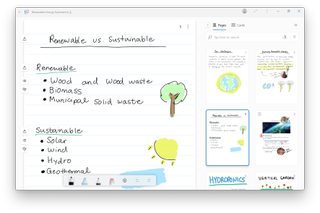 The Microsoft Journal app