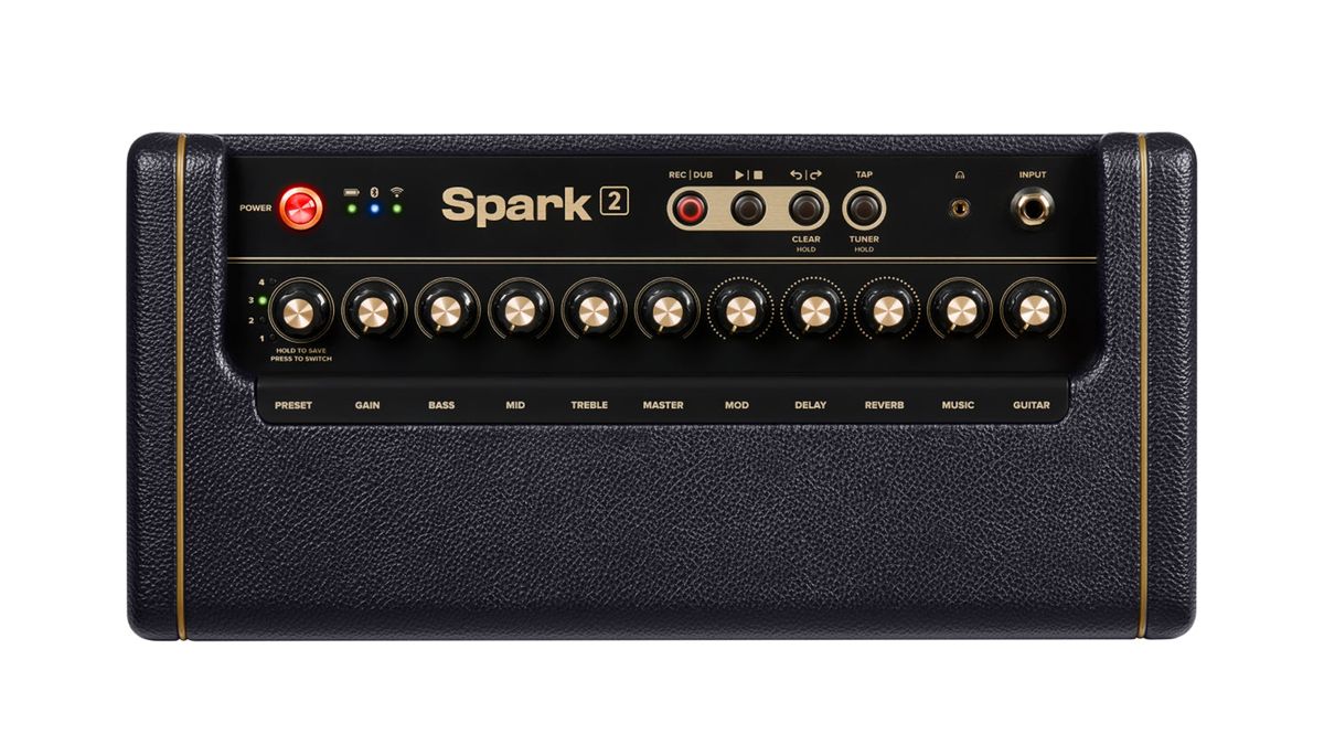 Positive Grid Spark 2 top panel