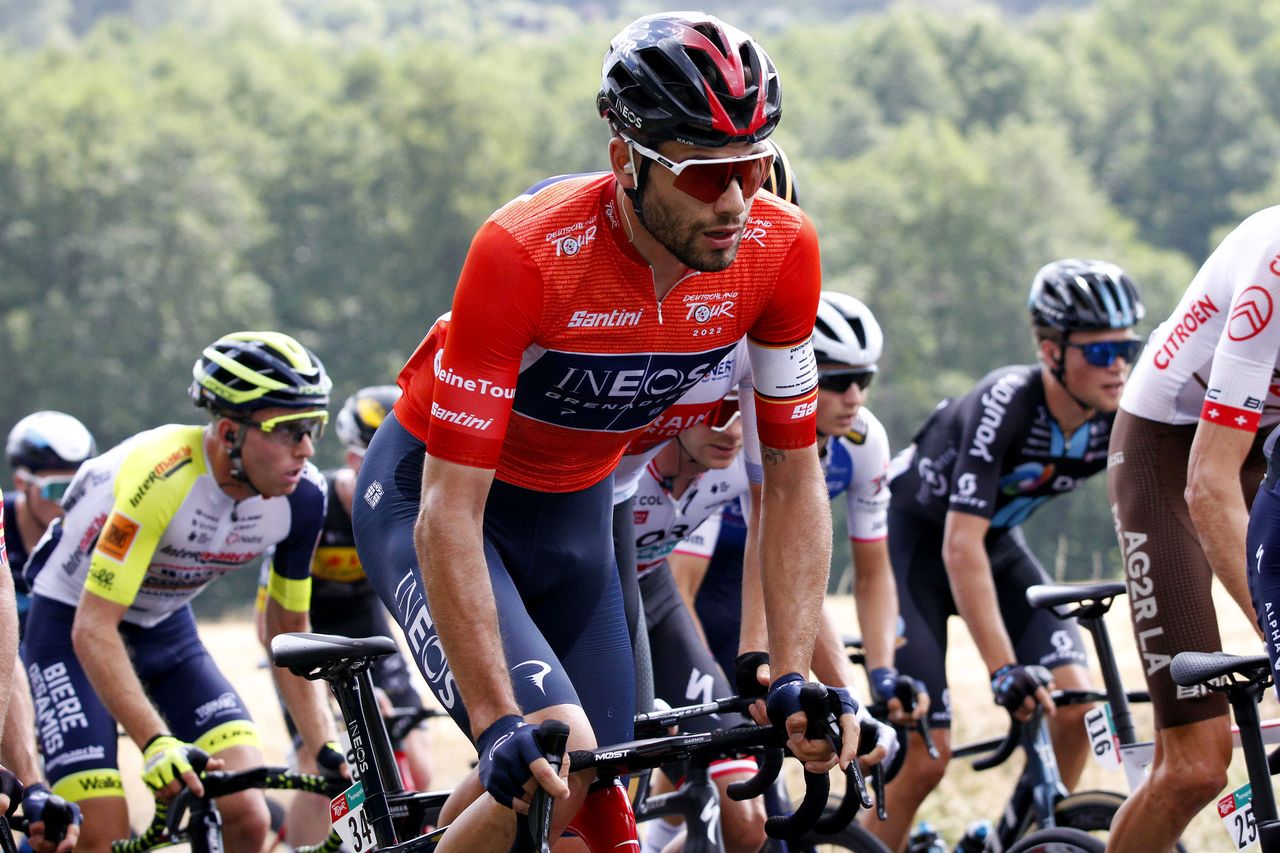 Deutschland Tour 2022 - 37th edition - 2nd stage - Meiningen - Marburg 200.7 km - 26/08/2022 - Filippo Ganna (ITA - INEOS Grenadiers) - photo Hennes Roth/SprintCyclingAgency&Acirc;&copy;2022