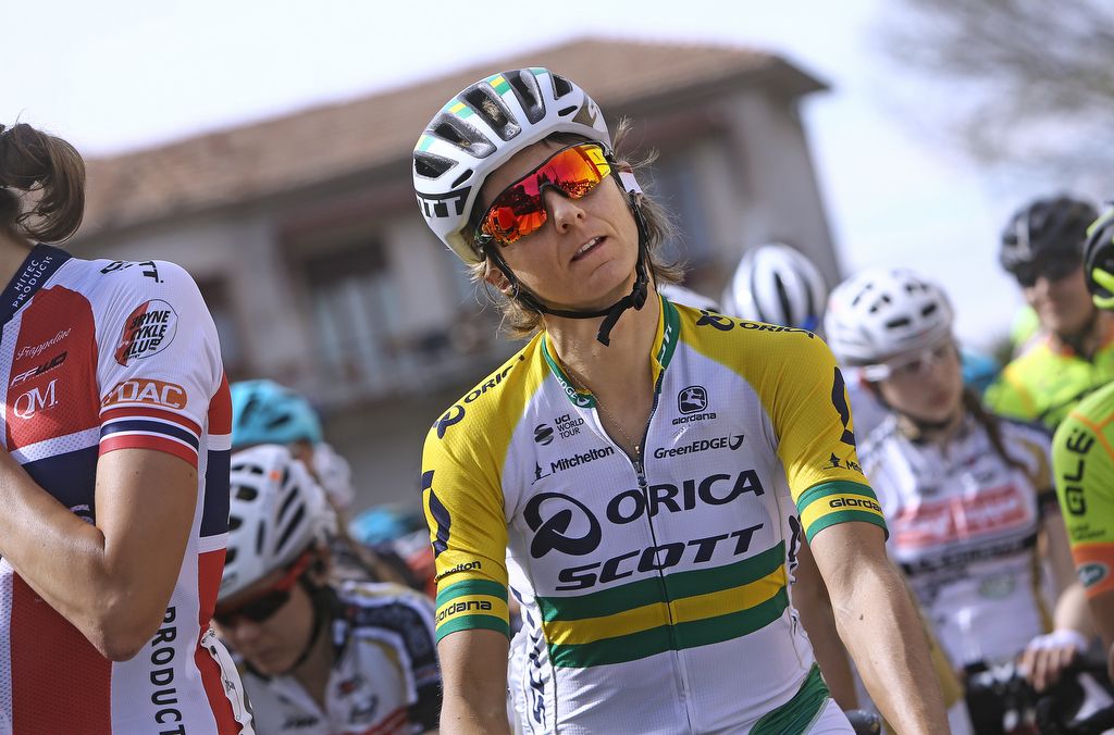Australian champion Kat Garfoot (Orica-AIS)