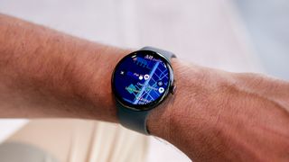 Close-up of the Google Pixel Watch 4