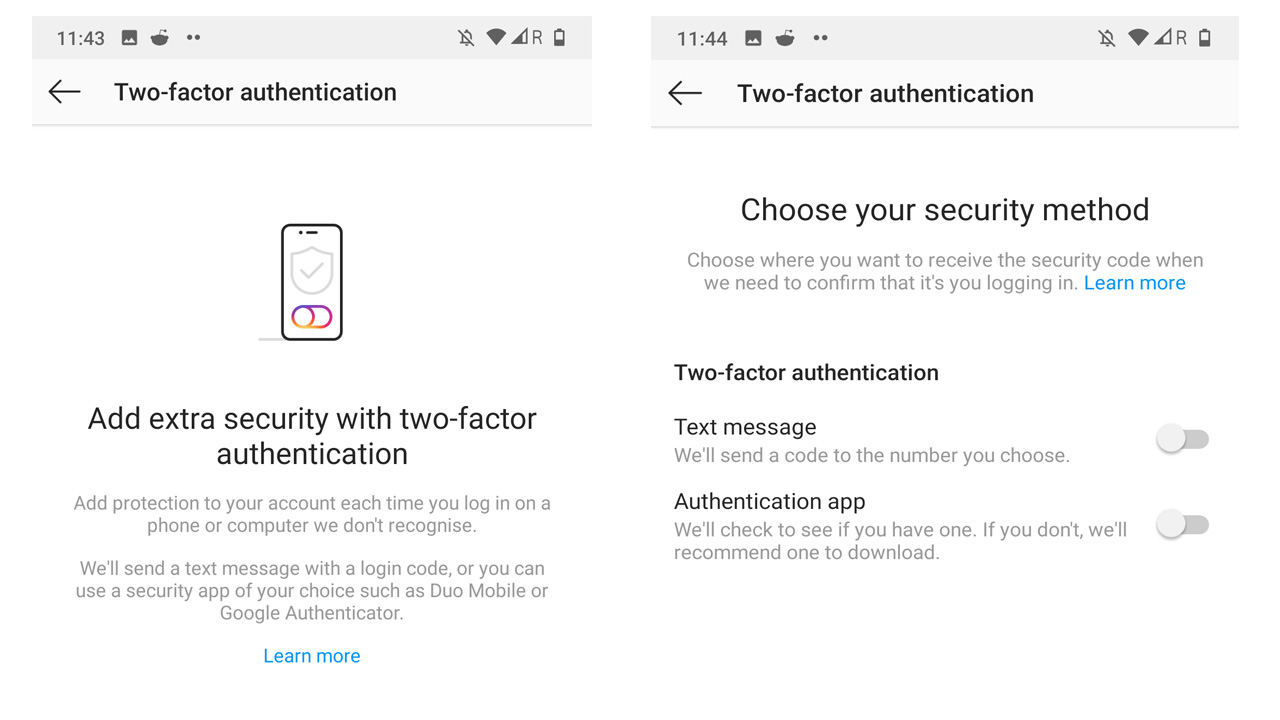 two-factor authentication