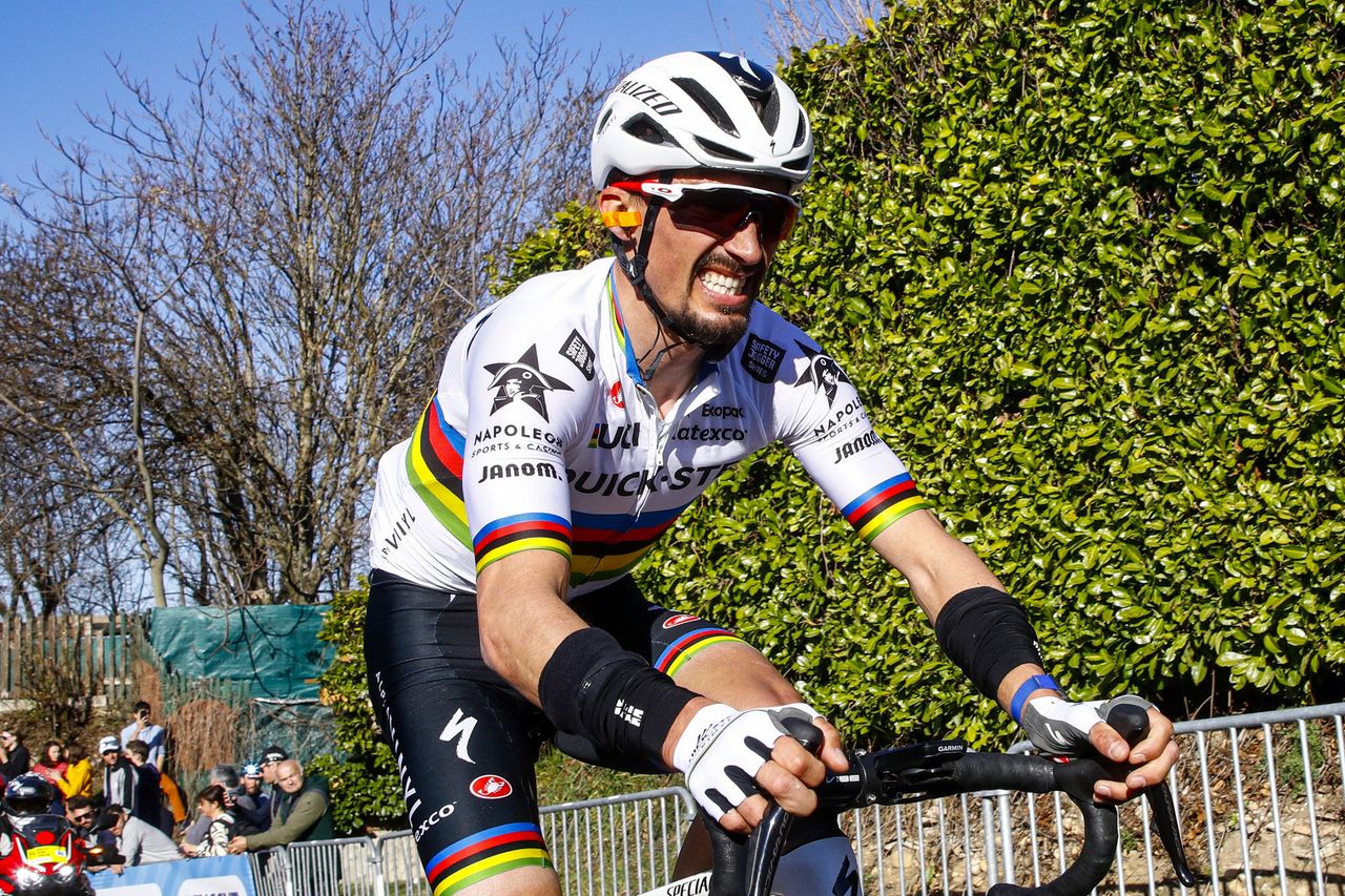 Drome Classic 2022 - 10th Edition - Etoile sur Rhone - Etoile sur Rhone 191,5 km - 27/02/2022 - Julian Alaphilippe (FRA - Quick-Step Alpha Vinyl Team) - photo Roberto Bettini/SprintCyclingAgency&Acirc;&copy;2022