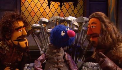 Count the adults-only references in Sesame Street's Game of Thrones parody