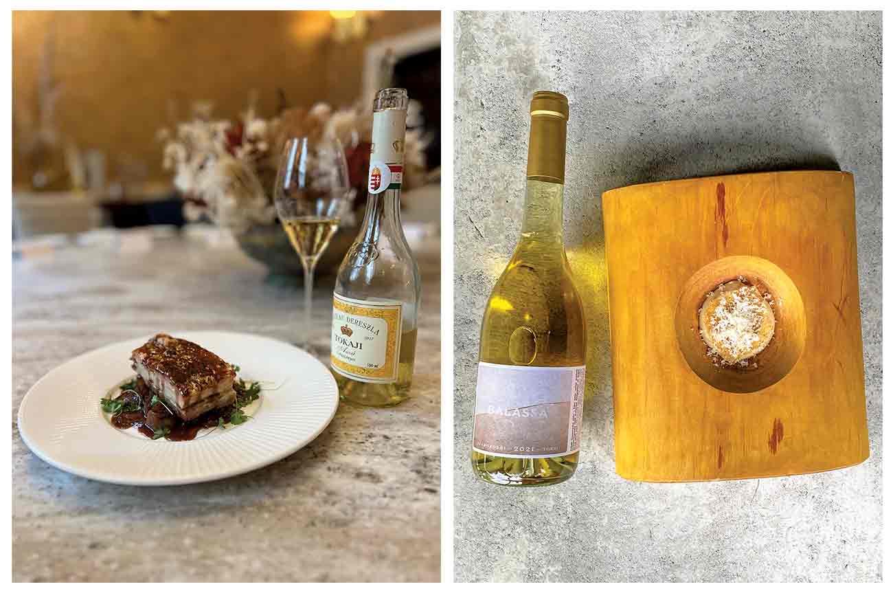 Pairing Tokaj&rsquo;s sweet wines with various courses