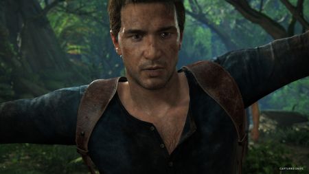 Nathan Drake in Uncharted