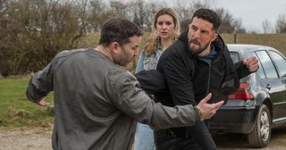 Ross Barton tracks down Simon’s drug mate, Connor. He smashes his fist into Connor's face but soon Ross is drawn into Connor’s drug dealing world in Emmerdale.