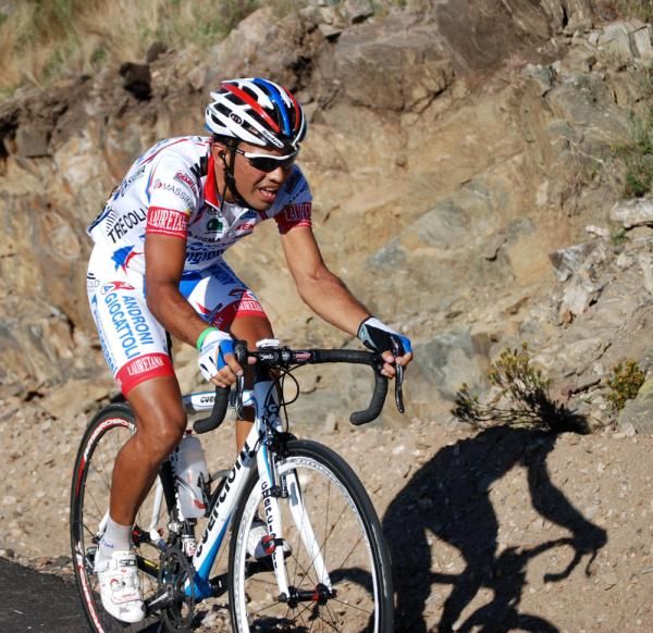 Jackson Rodriguez (Androni-Giacatolli), on his way to victory on stage five