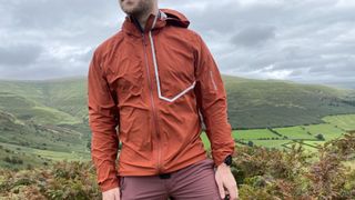 Salomon Bonatti Trail jacket: close up