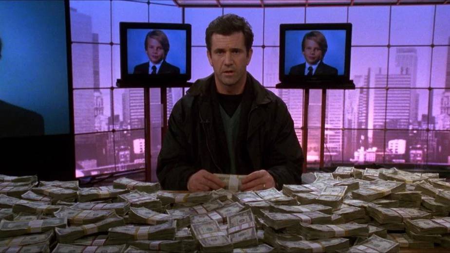 Mel Gibson in the 1996 movie Ransom.