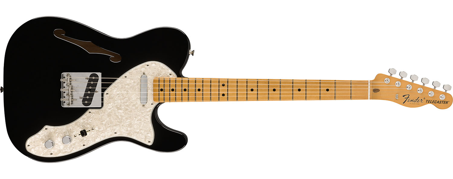 Fender Vintera II '60s Thinline Telecaster in Black