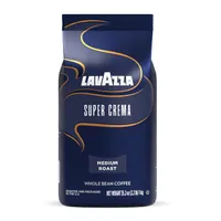 Lavazza Super Crema Whole Bean Coffee 2.2lb Bag