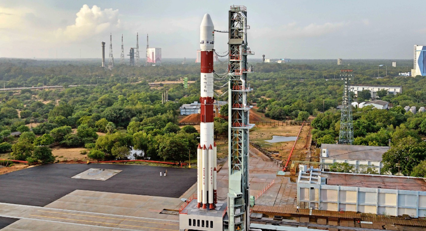 An Indian PSLV rocket is scheduled to launch the EOS-06 ocean-studying satellite and eight small rideshare satellites on Nov. 26, 2022.