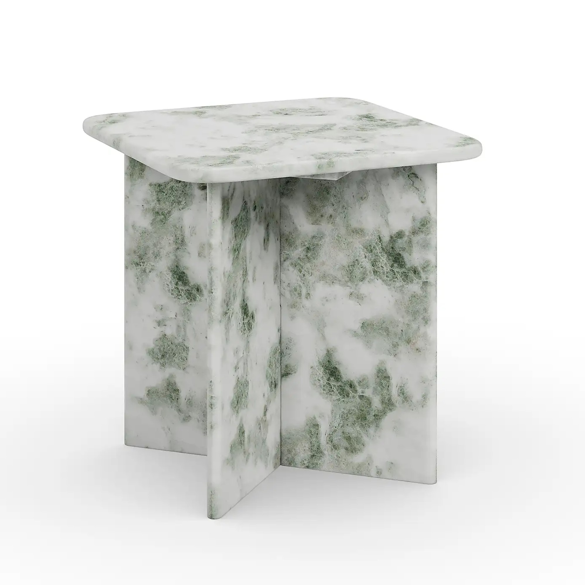 Dunelm Lana Marble Small Side Table