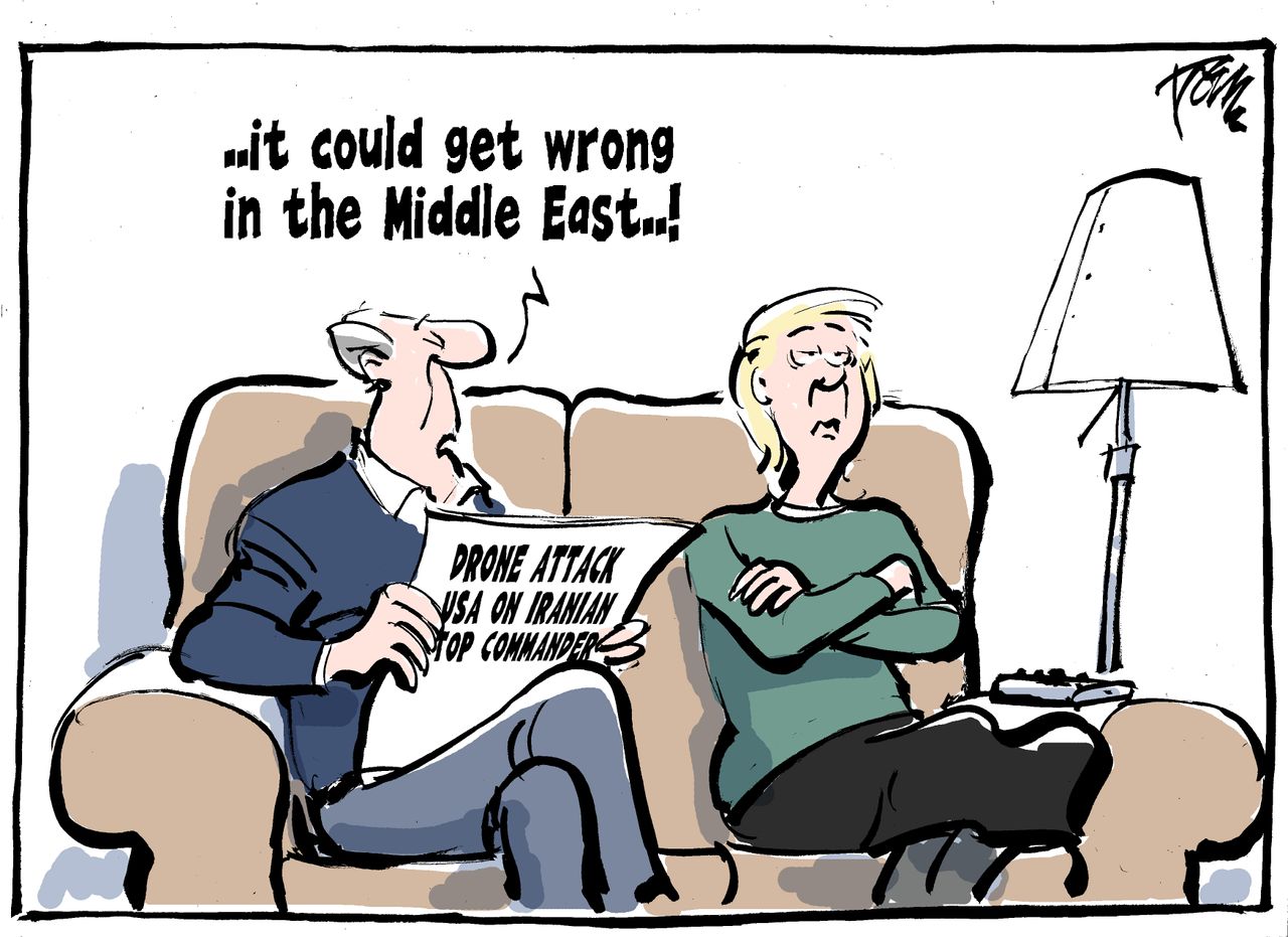 Editorial Cartoon U.S. Middle East US Strike Iran News