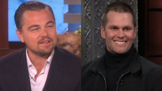 Leonardo DiCaprio on Ellen and Tom Brady on Stephen Colbert.