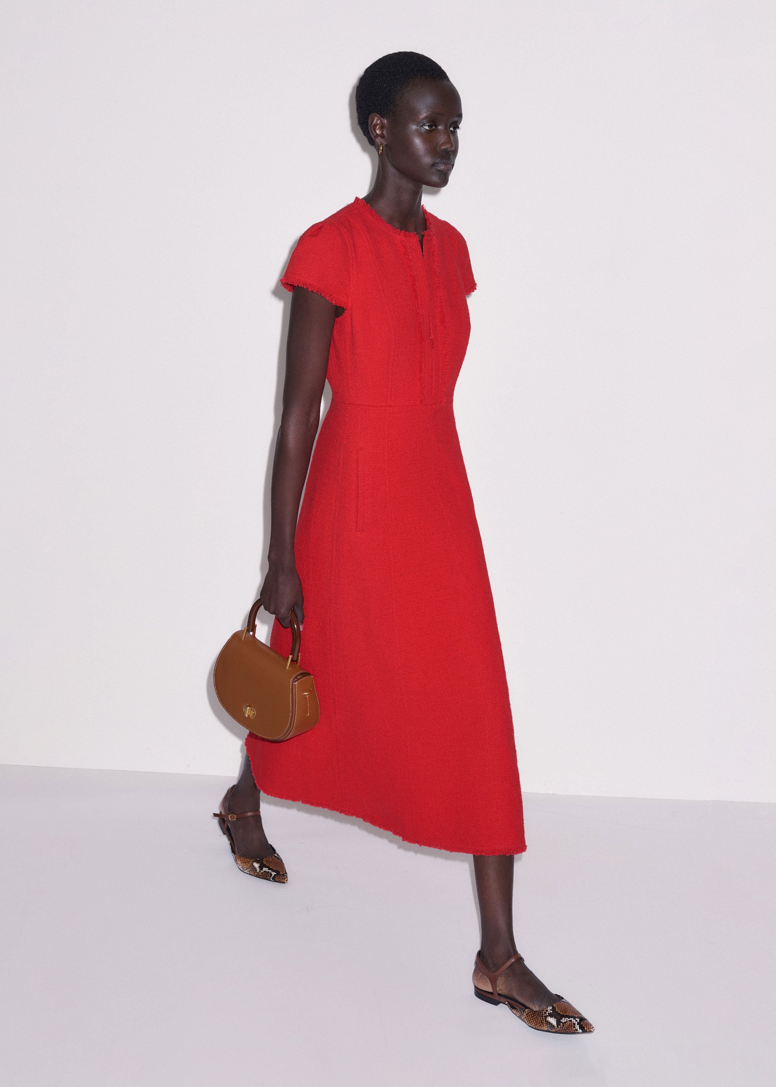 Fit + Flare Midi Dress