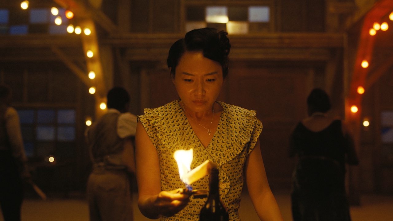 LI JUN LI as Grace Chow in Warner Bros. Pictures’ “SINNERS,” a Warner Bros. Pictures release