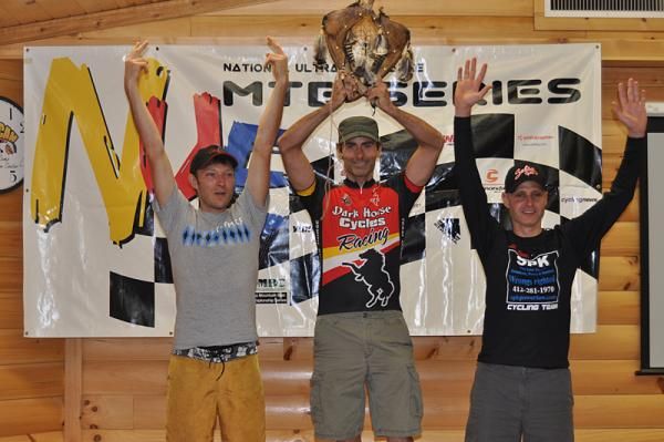 Mohican 100-miler singlespeed men's podium